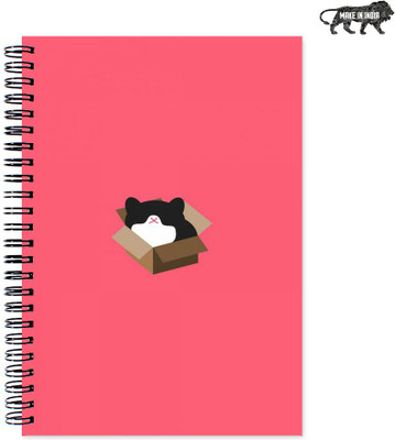 

VenTechno A5 Diary(Cute Designer Wirebound Ruled Paper Sheets Personal and Office Stationary Notebooks Diary, Multicolor)