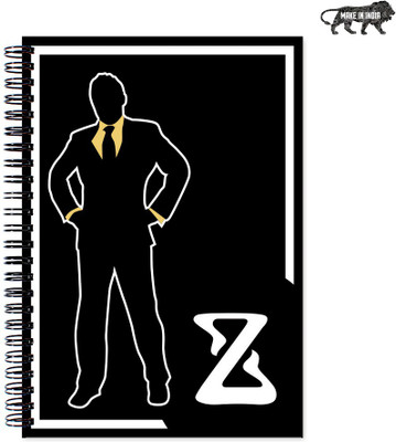 

VenTechno A5 Diary(Professional Man 'Z' A5 Designer Wirebound Ruled Paper Sheets Personal and Office Stationary Notebooks Diary, Multicolor)