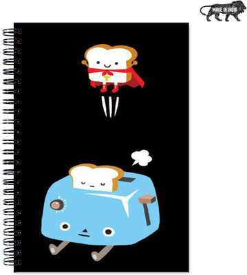 

VenTechno A5 Diary(Cute Designer Wirebound Ruled Paper Sheets Personal and Office Stationary Notebooks Diary, Multicolor)