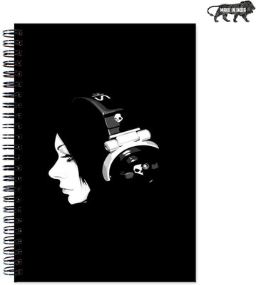 

VenTechno A5 Diary(VT Designer Wirebound Ruled Paper Sheets Personal and Office Stationary Notebooks Diary, Multicolor)