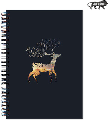 

VenTechno A5 Diary(Cute Designer Wirebound Ruled Paper Sheets Personal and Office Stationary Notebooks Diary, Multicolor)