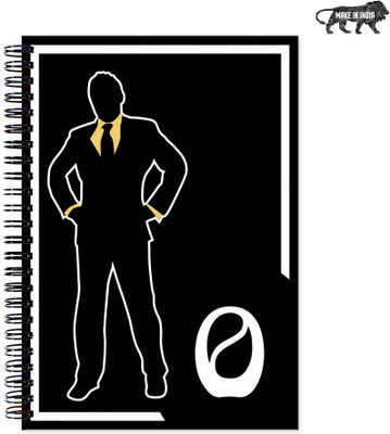 

VenTechno A5 Diary(Professional Man 'O' A5 Designer Wirebound Ruled Paper Sheets Personal and Office Stationary Notebooks Diary, Multicolor)