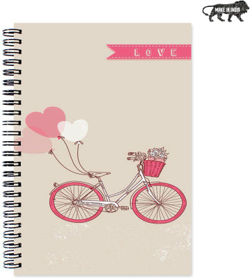 

VenTechno A5 Diary(Cute Designer Wirebound Ruled Paper Sheets Personal and Office Stationary Notebooks Diary, Multicolor)