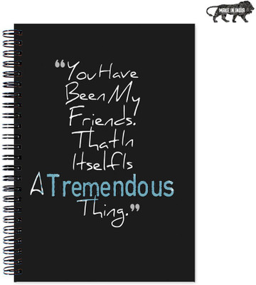 

VenTechno A5 Diary(VT Designer Wirebound Ruled Paper Sheets Personal and Office Stationary Notebooks Diary, Multicolor)
