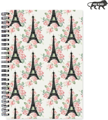 VenTechno A5 Diary(Cute Designer Wirebound Ruled Paper Sheets Personal and Office Stationary Notebooks Diary, Multicolor)