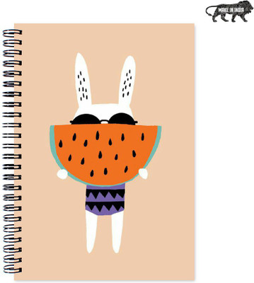 

VenTechno A5 Diary(Cute Designer Wirebound Ruled Paper Sheets Personal and Office Stationary Notebooks Diary, Multicolor)