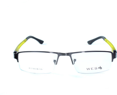 

Clark Eye Half Rim Square Frame(45 mm