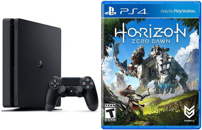 

Sony Sony PlayStation 4 Slim 1TB Console - Horizon: Zero Dawn Bundle PS4 + Extra Controller 1 TB GB with Horizon Zero Dawn(Black)