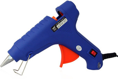 

iwill Blue 60 Watt Hot Melt With On Off Switch And Indicator Standard Temperature Corded Glue Gun(11 mm)