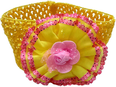 Bunny Collections Floral Head Band(Yellow)