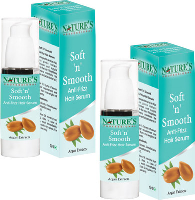 

Nature's Professional Soft n Smooth Anti Frizz Hair Serum(25 ml)
