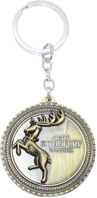 

Aura Game Of Thrones Ours Is The Fury Round Key Chain