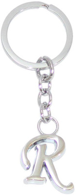 

Aura Chrome Plated Personalise Alphabet R Key Chain