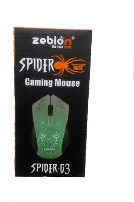

Zebion G3 Wired Optical Gaming Mouse(USB, White)