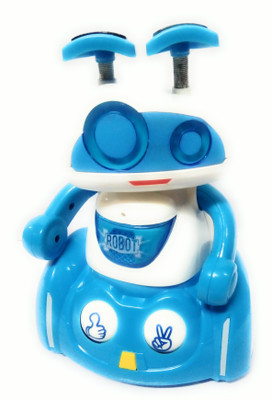 

DINAARKAN FLASH ROBOT WITH LIGHT MUSIC, UNIVERSAL DRIVE & BATTERIES(Blue, White)