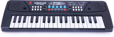 

Shy Products Latest 37 Key Piano Keyboard Toy with DC Power Option, Recording and Mic for kids(Multicolor)