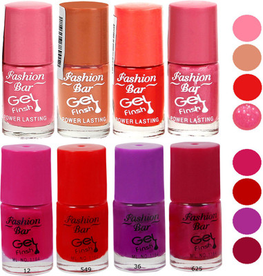 

Fashion Bar Neon Combo 8 in 4 Multicolor,(Pack of 8)