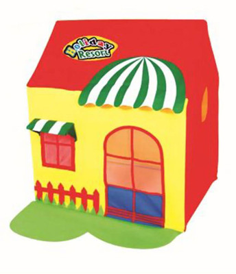 

Toyshine Holiday Resort Tent Toy For KIds(Multicolor)