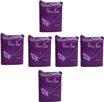 

Ware"N" Care Ultra Clean Wings Sanitary Pad(Pack of 180)