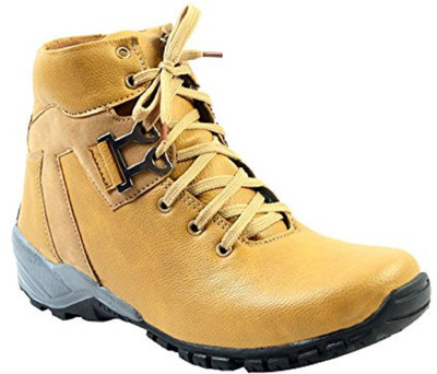 

BINTPUL Boots For Men(Tan, Brown