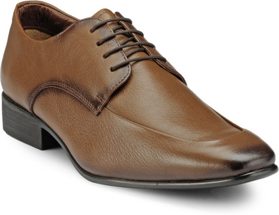

Teakwood Derby Lace Up For Men(Brown