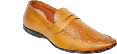 

AK traders I shoes yellow color comfortable loafer Loafers For Men(Yellow