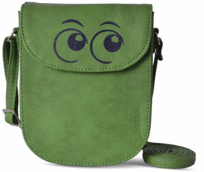 Baggit Women Green PU Sling Bag