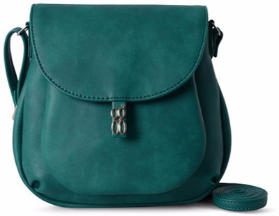 

Baggit Women Green PU Sling Bag