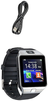 

SYL PLUS Smartwatch with calling function compatible with Samsung Galaxy A9 (2016) Silver Smartwatch(Silver Strap Regular)