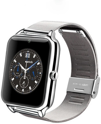 

IZED WATCHPHONE SIM 5 MP CAMERA WITH BLUETOOTH DIALER,AUDIO PLAYER,PEDOMATER,ANTI LOST ,EXPANDABLE MEMORY ,(FACEBOOK AND WHATSAPP PRE INSTALLED) CALL NOTIFICATION CHAIN STRAP AND WITH EXTRA LEATHER STRAP, FREE SCREEN GUARD SILVER Smartwatch(Silver Strap F