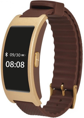 

IZED BP MONITOR Fitness Band HEART RATE MONITOR BLUETOOTH CALL NOTIFICATION 3D Pedometer Calorie Monitor band tracker AND BLOOD PRESSURE MONITOR AND BLOOD OXIGEN MONITOR BROWN Smartwatch(Brown Strap Free Size)