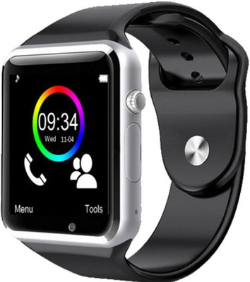 

Onskart Best Quality Bluetooth GSM Mobile Phone Watch Single Sim Support With Camera A1 Smartwatch(Black Strap Free Size)