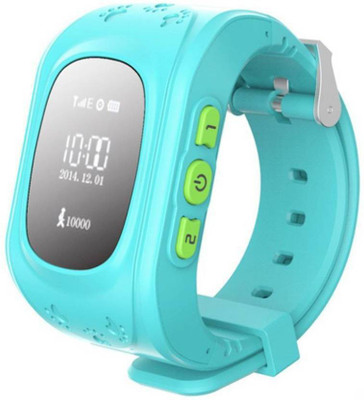 

Benison India ™Q50 Kids Children Blue GPS Tracker Monitor SOS Call GSM Phone Smartwatch(Blue Strap Free Size)