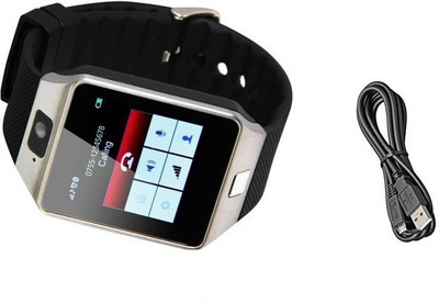 

ESTAR Smartwatch with calling function compatible with Micromax Canvas Breeze Tab P660 Silver Smartwatch(Silver Strap Regular)