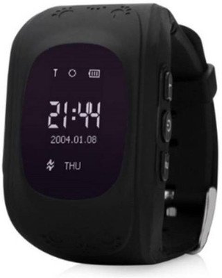 

Benison India ™Children Kids Wrist with Anti-lost GPS Tracker SOS Call Location Finder Remote Monitor Pedometer Functions Parent Control Smartwatch(Black Strap Free Size)