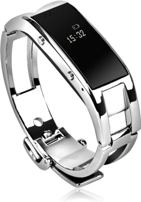 

IZED CHAIN Fitness Band FOR GIRLS / WOMEN BLUETOOTH CALL NOTIFICATION 3D Pedometer Calorie Monitor band tracker CALL NOTIFICATION ,CALL ANSWERING, SILVER Smartwatch(Silver Strap Free Size)