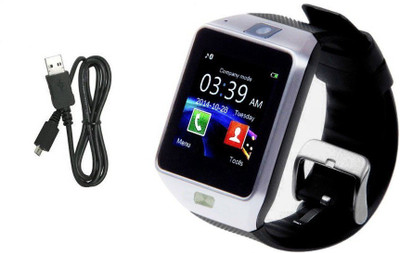 

ESTAR Smartwatch with calling function compatible with Sony Ericsson Xperia Neo V Silver Smartwatch(Silver Strap Regular)