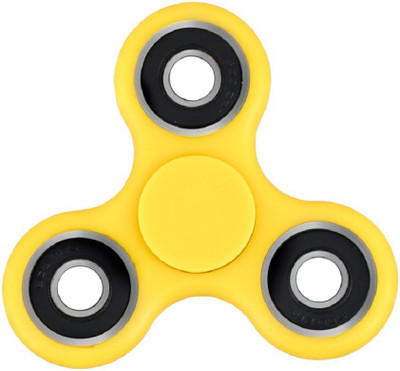 

Reglox Fidget Spinner Toy Stress Focus Toy Relieves Boredom - Yellow(Yellow)
