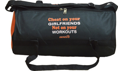 

DeNovo NexZen Duffel(Black, Kit Bag, Black;orange