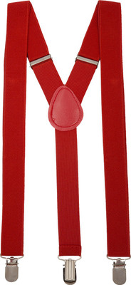 

Paranoid Y- Back Suspenders for Men(Red)