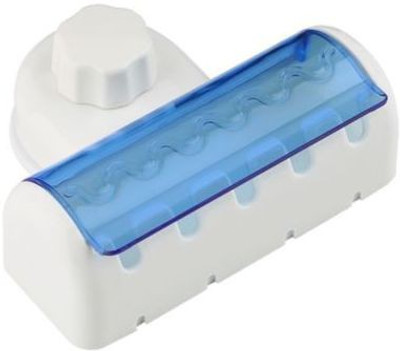 

Italsih Plastic Toothbrush Holder(Blue, White, Wall Mount)
