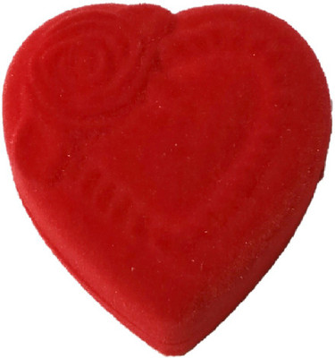 

Addyz Heart Shaped Romantic Ring Case Jewelry Gift Proposal Valentine Ceremony Organizer Vanity Box(Red)