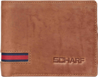 

Scharf Men Tan Genuine Leather Wallet(9 Card Slots), Tan-61