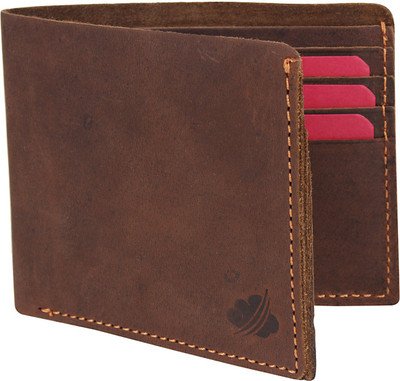 

Drizzle Men Brown Genuine Leather Wallet(8 Card Slots)