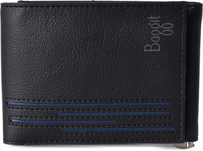 

Baggit Men Black Artificial Leather Wallet(6 Card Slots)
