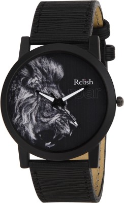 Relish RE-S8065BB Black SLIM Watch  - For Men   Watches  (Relish)