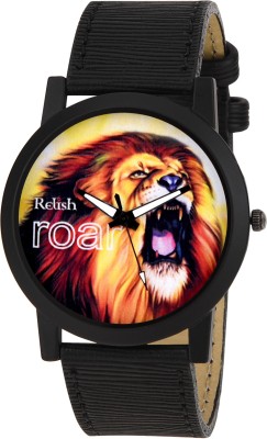 Relish RE-S8066BB Black SLIM Watch  - For Men   Watches  (Relish)