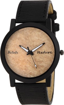 Relish RE-S8070BB Black SLIM Watch  - For Men   Watches  (Relish)