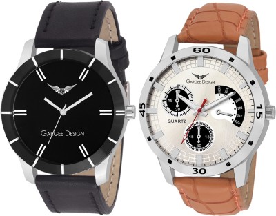 Gargee Design New Elegant Combo of Men festive season sales in watches Watch  - For Men   Watches  (Gargee Design)