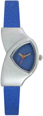 keepkart LOREM 208 NEW Fresh Arrival Blue Leather Strap Stylish Dial Watch  - For Girls   Watches  (Keepkart)